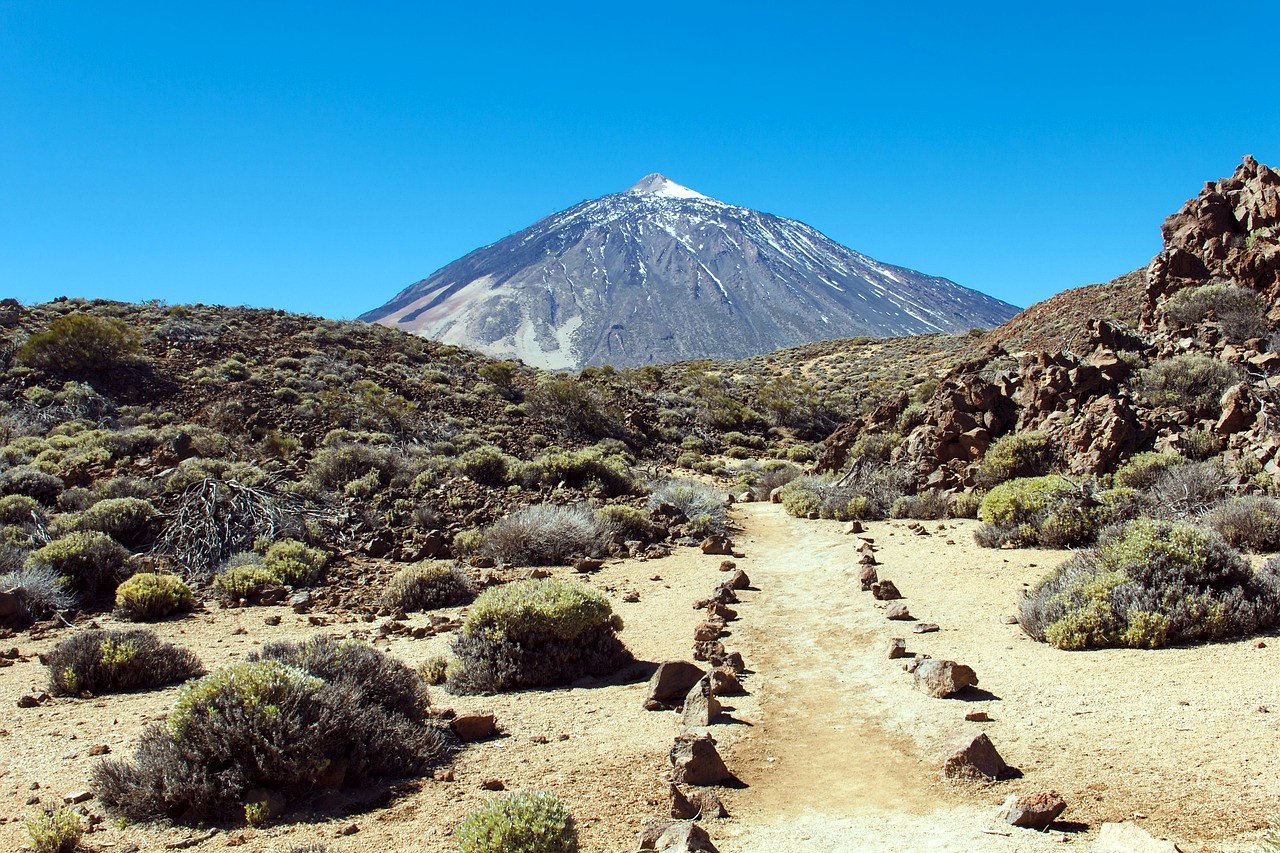 Tenerife krajina silnice