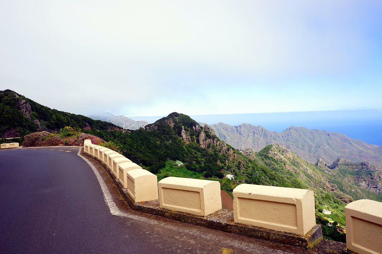 Tenerife krajina silnice