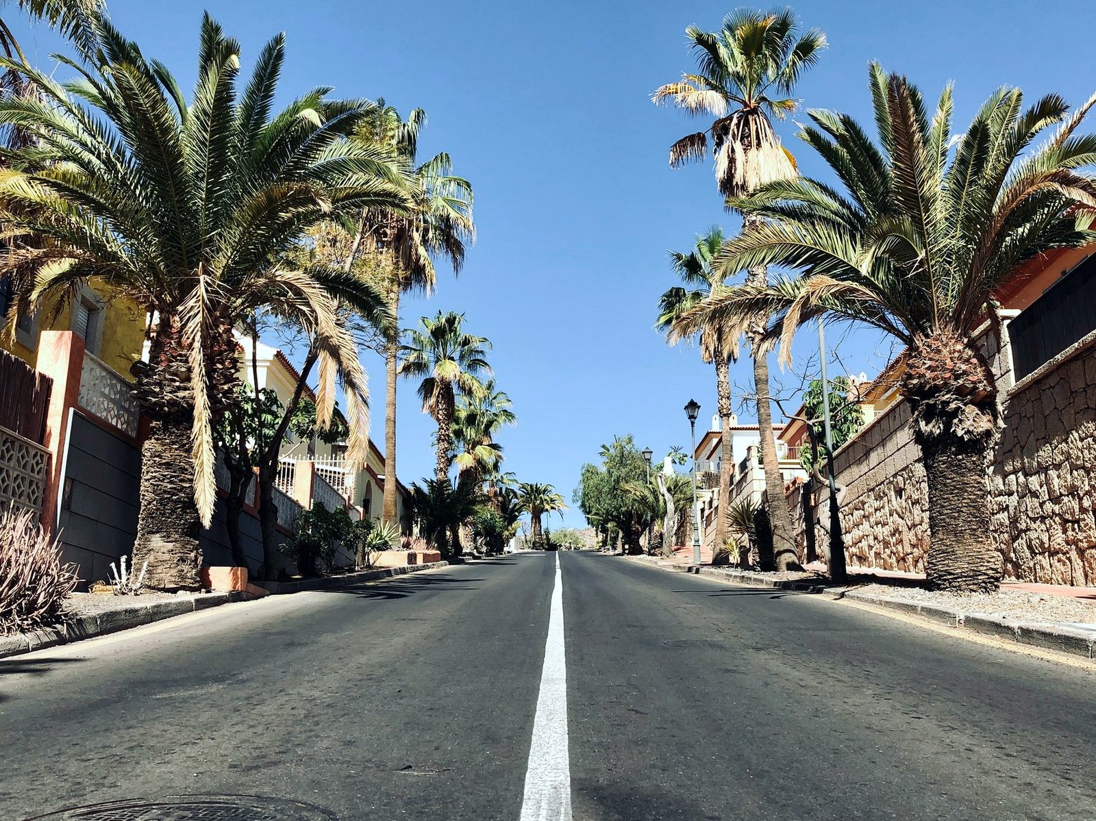 Tenerife krajina silnice