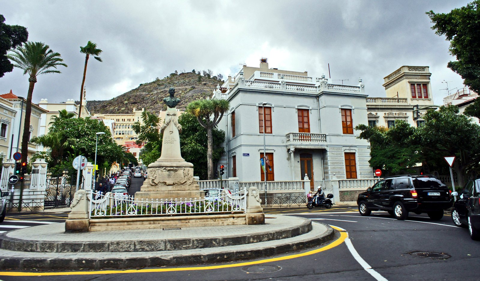 Tenerife krajina silnice