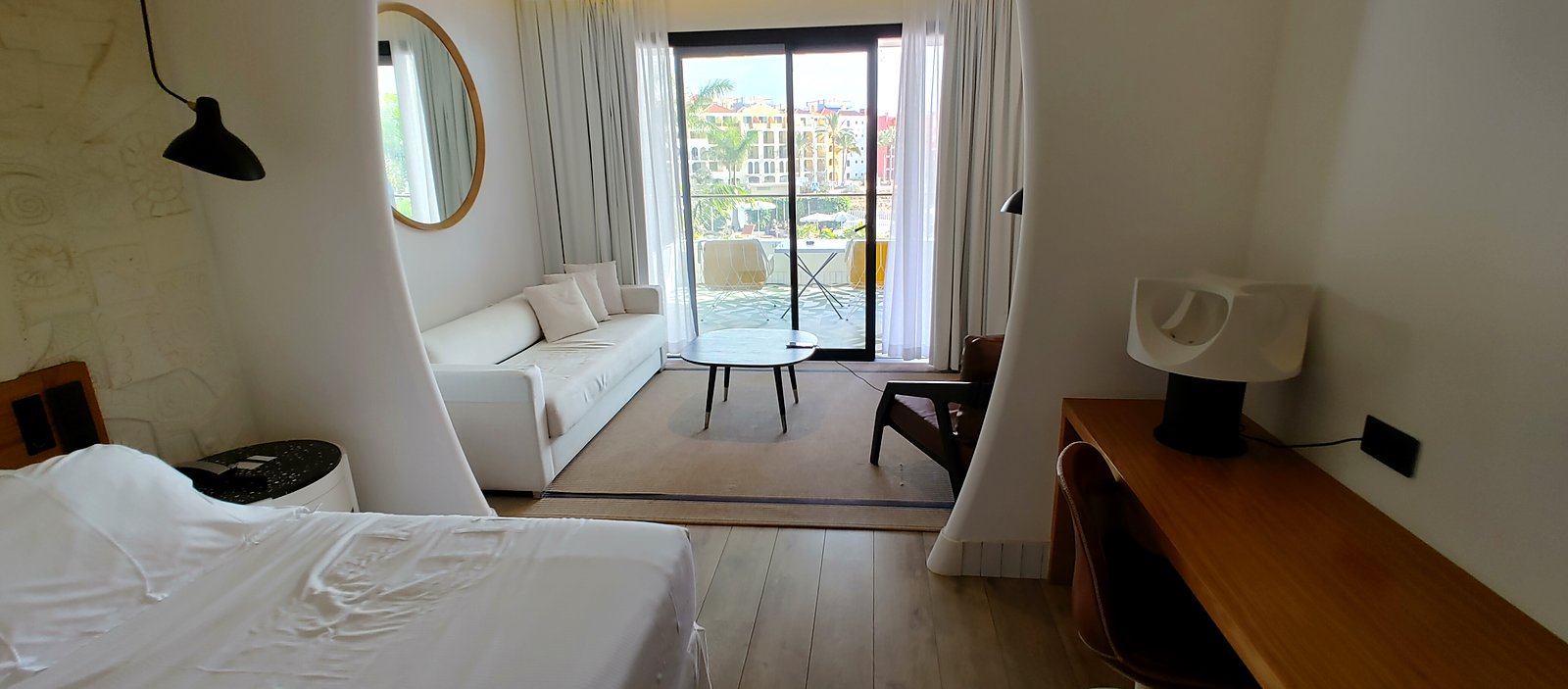 Obývací část pokoje v hotelu H10 Atlantic Sunset