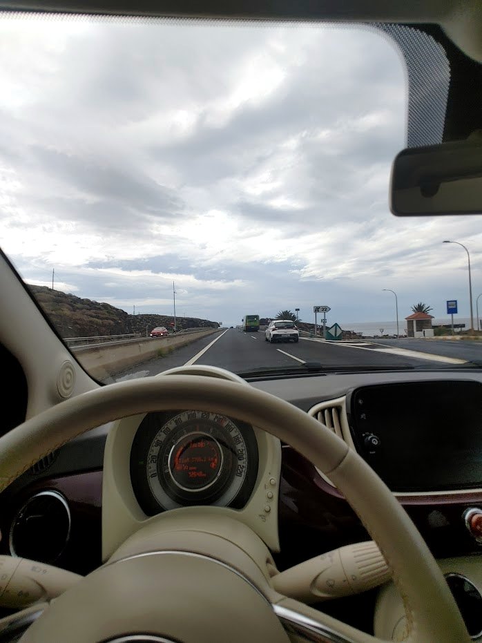 Goldcar Fiat jizda